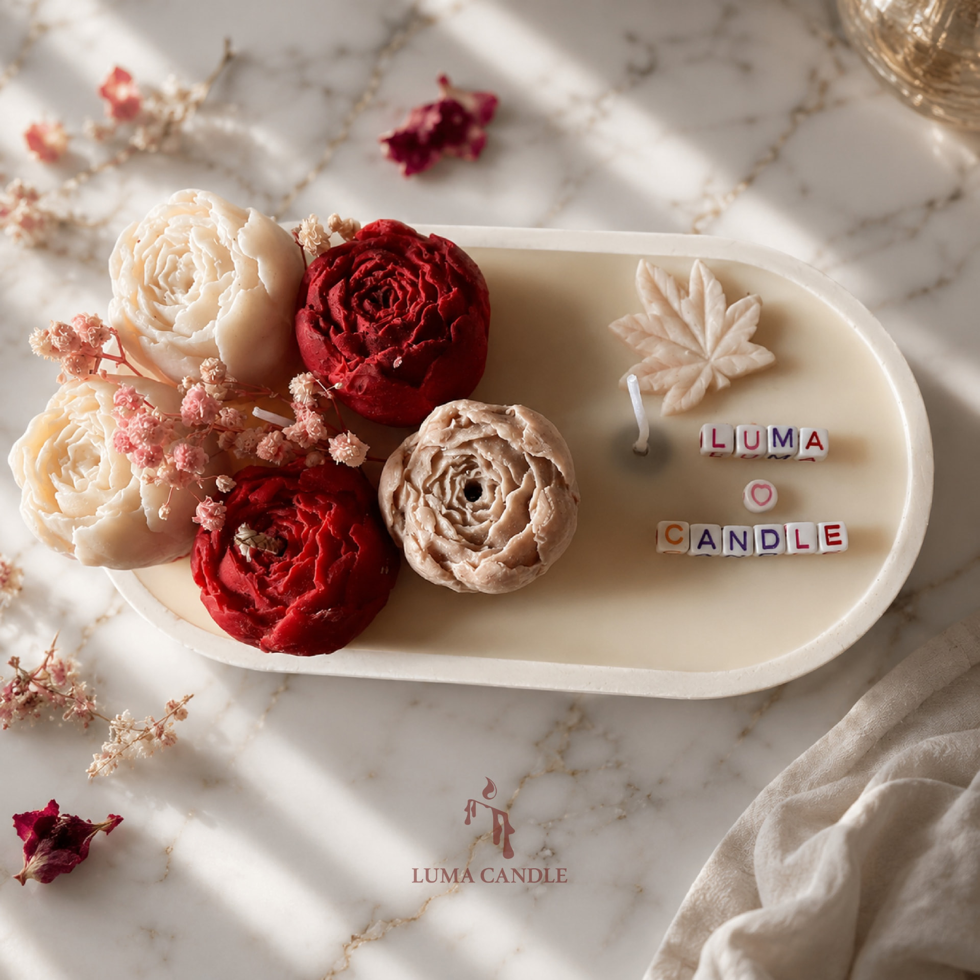 Bougies florales