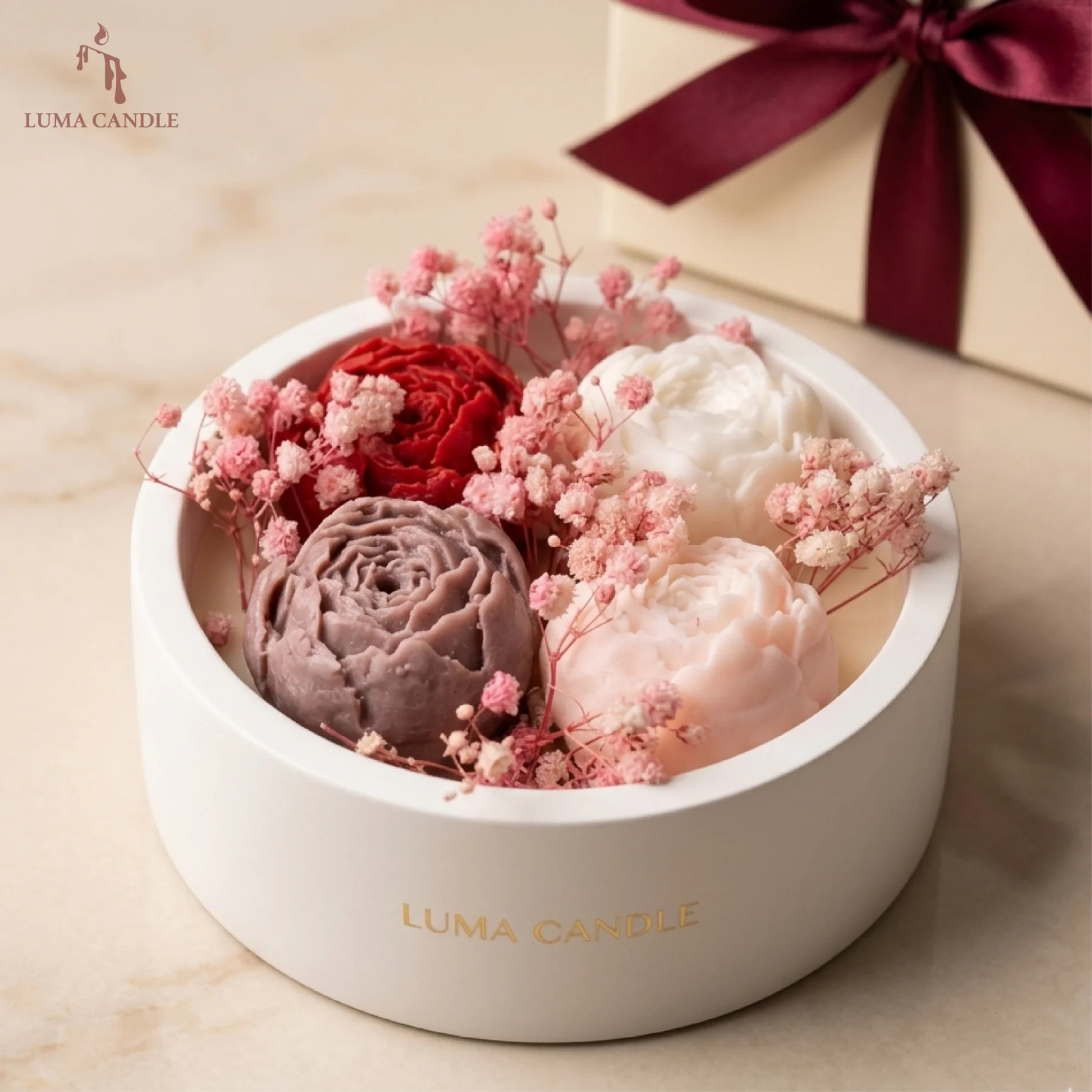Coffret Fleurs Romantiques